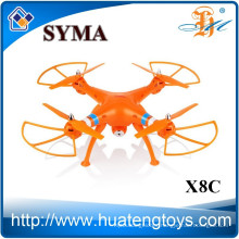 Wholesale quadcopter 2015 New version Syma X8C 2.4G 4CH 6 Axis RC drone with camera HD 2MP Wide Angle Camera